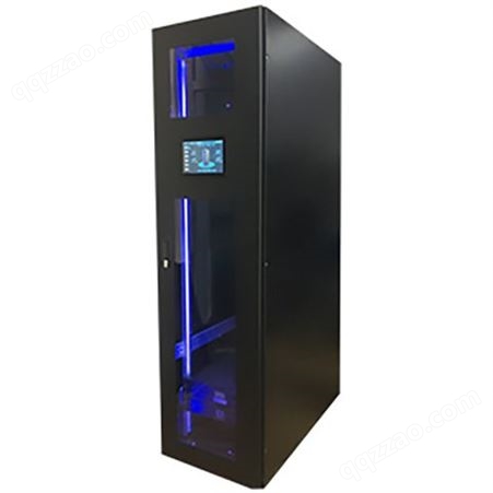 智能一体化机柜YC-Z-4210 配有集成微模块、动环监控系统和屏显控制屏