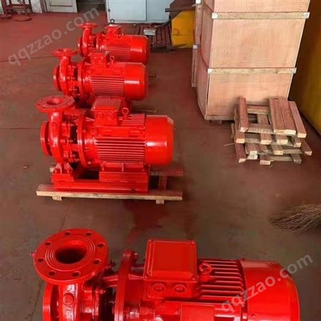 中山市上海泉尔消防泵XBD7.7/10G-L喷淋泵消火栓泵CCCF认证AB标签国标
