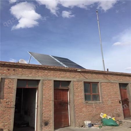 污水处理设备 2160W太阳能光伏离网发电系统 云南太阳能离网发电厂家