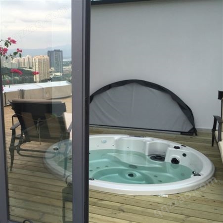 浙江杭州私家别墅成品SPA池 按摩浴缸 水疗设备