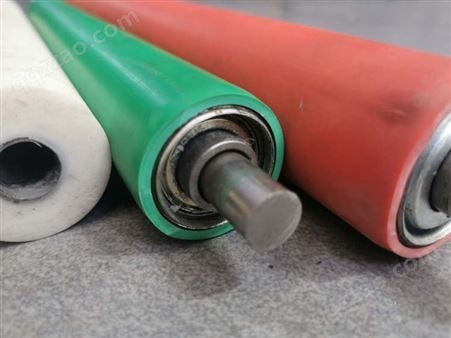 滚筒橡胶辊包胶 无动力输送滚筒 无动力滚筒 包胶自由滚筒