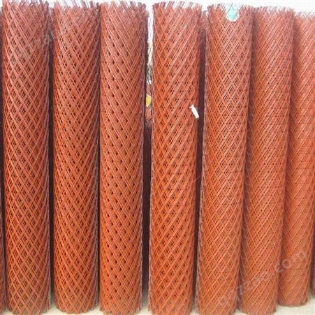 岳峰厂家销售镀锌防滑网菱形钢板网