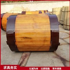 仿古2吨木制酒海 松木白酒酒海 高度1300mm 造型简约
