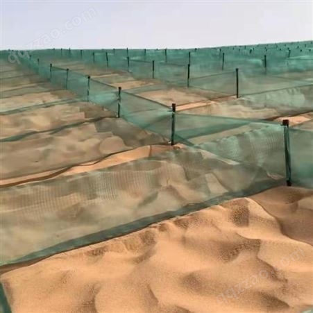 航瑞 沙漠公路铁路用 防风阻沙固沙网 pe高耐晒防沙网 上疏下密型