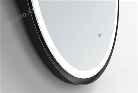 圆形不锈钢镜框-不锈钢正圆黑钛镜框M013