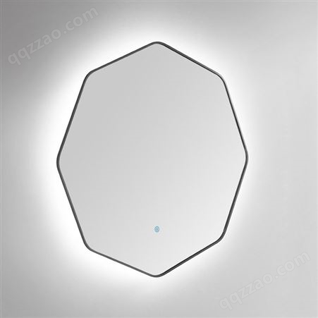 工厂直供定制卫浴镜智能镜不锈钢镜框电镀拉丝黑超窄金属包边镜框
