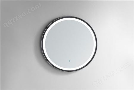 圆形不锈钢镜框-不锈钢正圆黑钛镜框M013