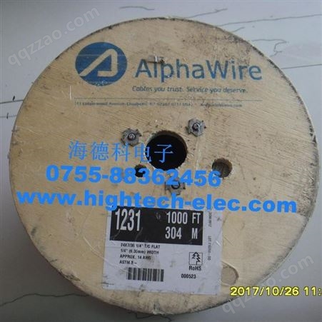 海德科电子代理AlphaWire阿尔法电线电缆套管：391650 BK005