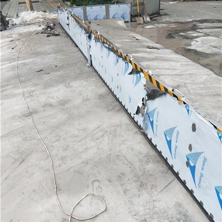 铝合金挡水板 防汛抗洪应急用 地库出入口安装 定制尺寸