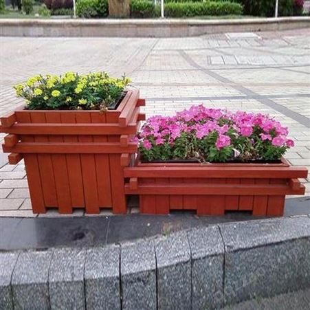 按需生产 街道花箱 田园长方形花箱 户外铝合金花箱 质量可靠