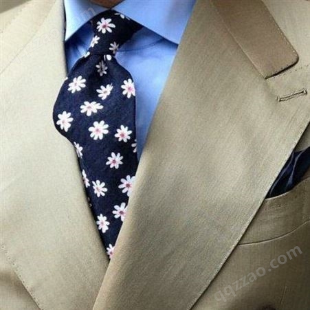 TONIVANI-535动物花型领带 可爱休闲时尚 工厂定制男士领带