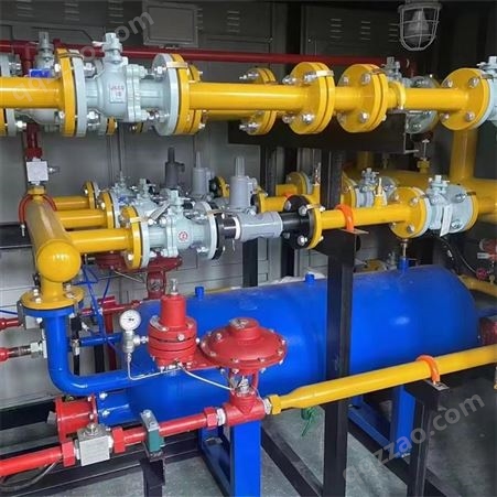 天然气cng减压撬 工业气体钢瓶气化调压撬 可定制
