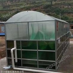 养殖场沼气池厂家供应纳米气囊软体太阳能沼气池新型地上沼气池