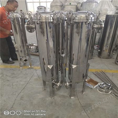 沃源不锈钢袋式过滤器 水处理设备 工厂现货 品质信赖