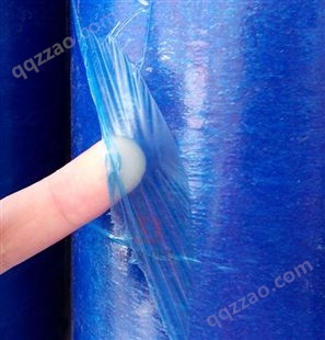 pe保护膜蓝色自粘静电膜胶带装修门窗金属塑料不锈钢型材铝板防护