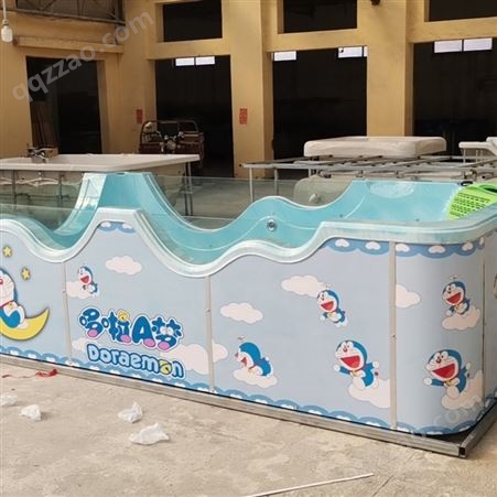 河北邢台儿童游泳池生产厂家 婴幼儿游泳池 船长贝比亚克力游泳池