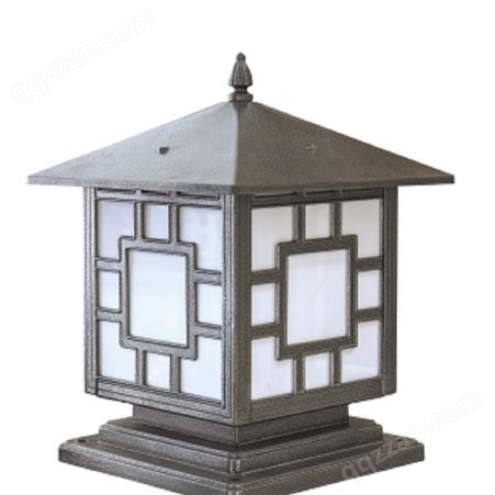 宇泉小型灯具直销 小区墙壁柱头灯 庭院柱头灯定制