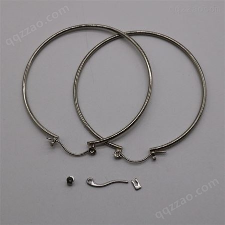 不锈钢加工厂 定制耳环钩耳饰配件 各种规格批发