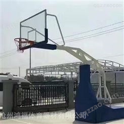 凹箱篮球架 手动液压篮球架 鸿福 篮球架 按需供应