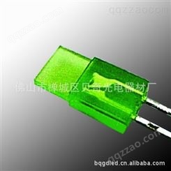 贝奇光电 佛山厂家直售品质高方形绿光F10mm LED二极管直插型灯珠